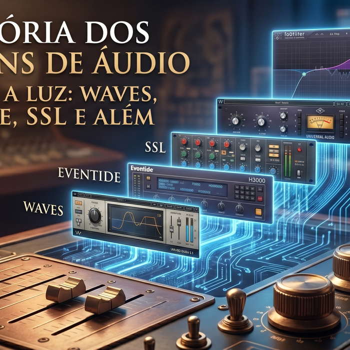 Inteligência Artificial na Produção Musical: Como Accentize, Sonible, ForteAI e iZotope Estão Transformando os Estúdios