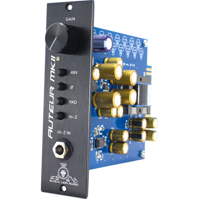Preamplificador de micrófono Black Lion Audio Auteur MKII serie 500