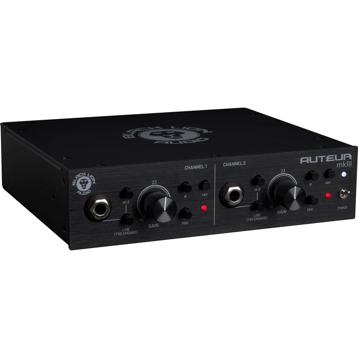 Preamplificador de micrófono de 2 canales Black Lion Audio Auteur MKIII