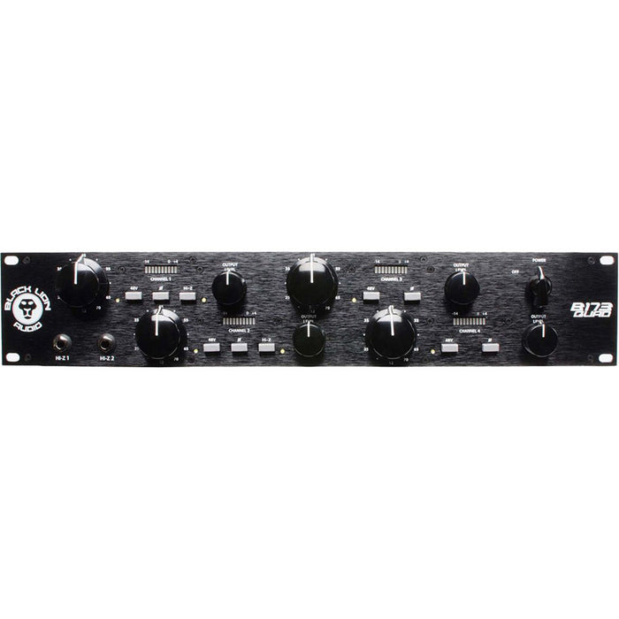 Black Lion Audio B173 Preamplificador de micrófono cuádruple de 4 canales