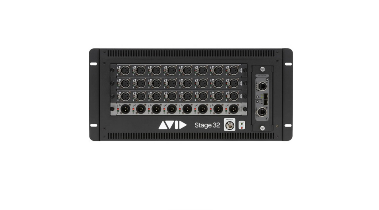 Bastidor de E/S Avid VENUE | Etapa 32 (24x8)