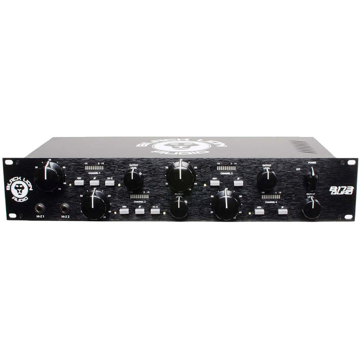 Black Lion Audio B173 Preamplificador de micrófono cuádruple de 4 canales