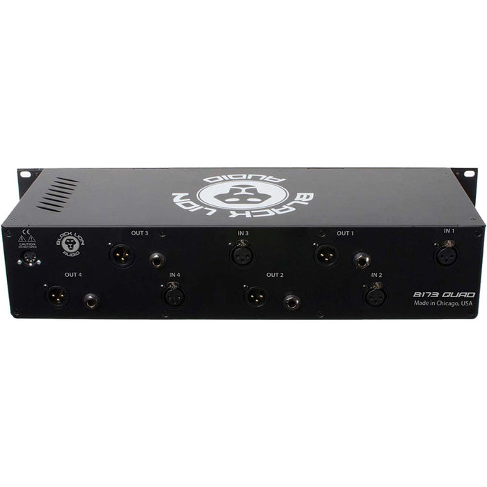 Black Lion Audio B173 Preamplificador de micrófono cuádruple de 4 canales