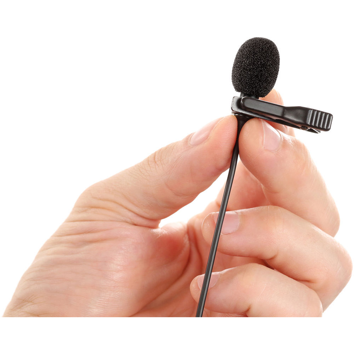 Microfone de lapela IK Multimedia iRig Mic Lav 2 Pack condensador omnidirecional