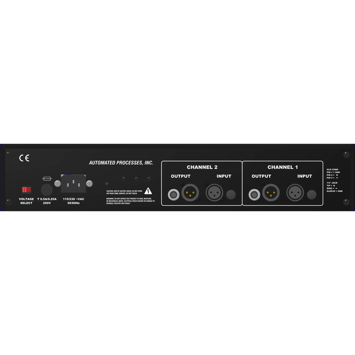 API Select T12 2-Channel Microphone Preamp