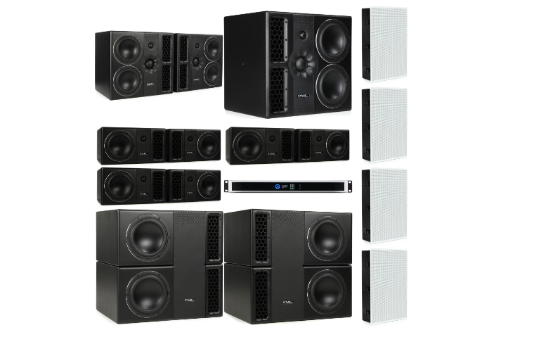 PMC 7.1.4/Sistema de monitoreo de estudio Dolby Atmos