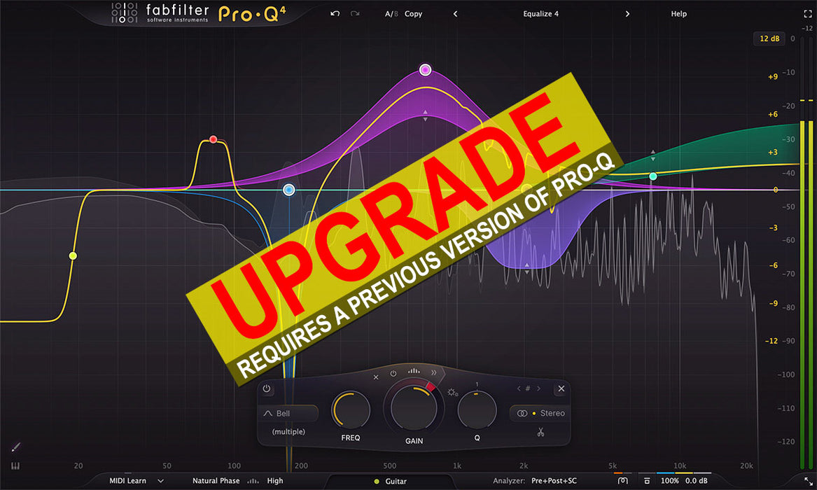 FabFilter Pro-Q 3 (actualización de Pro Q-1 y Pro Q-2)