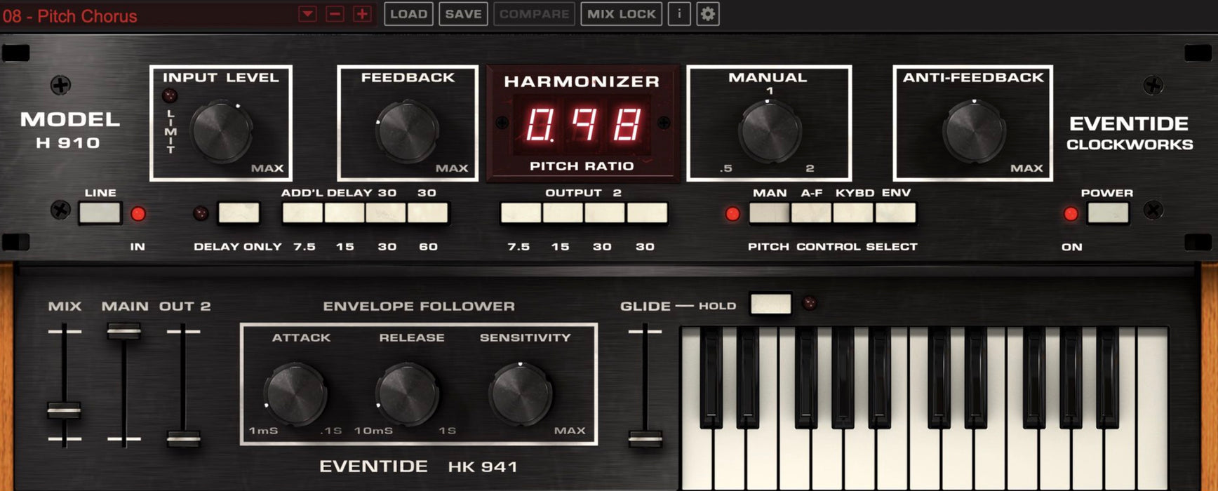 H910 Dual Harmonizer Plug-in