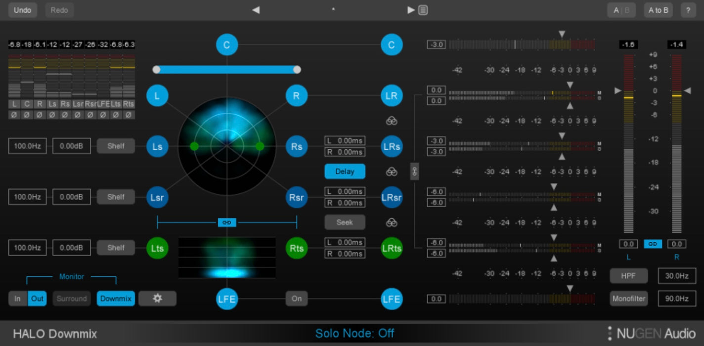 NUGEN Halo Downmx com 3D extension