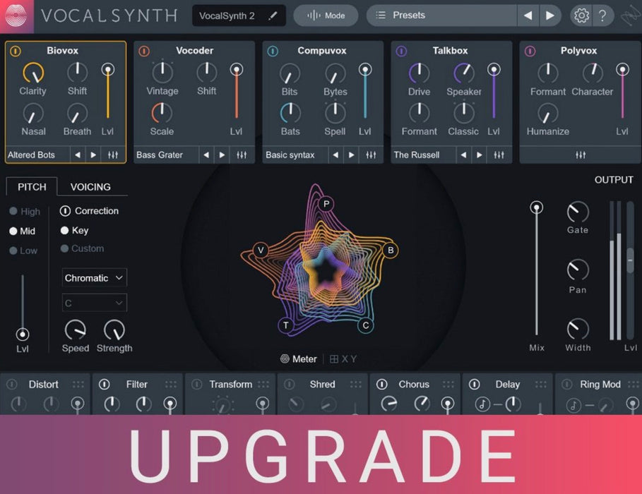 iZotope VocalSynth 2 - Upgrade do MPS 1