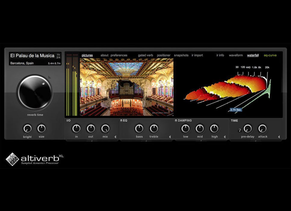 Audio Facilidad Altiverb 7 XL