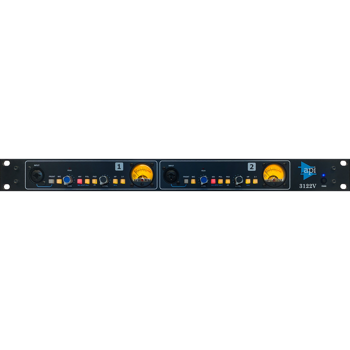 API 3122V 2-Channel Microphone Preamplifier