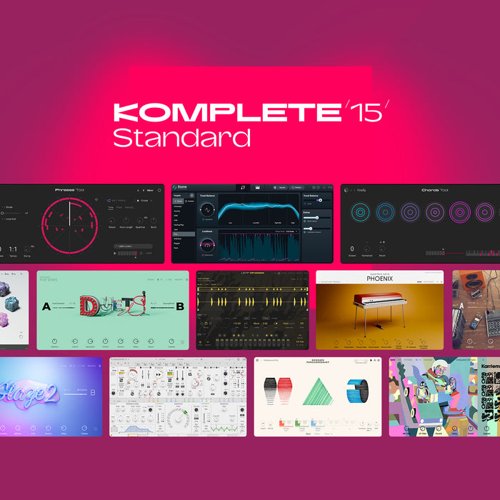 Native Instruments Komplete 14 Standard Music Production Software - Upgrade from Komplete Standard 2-13