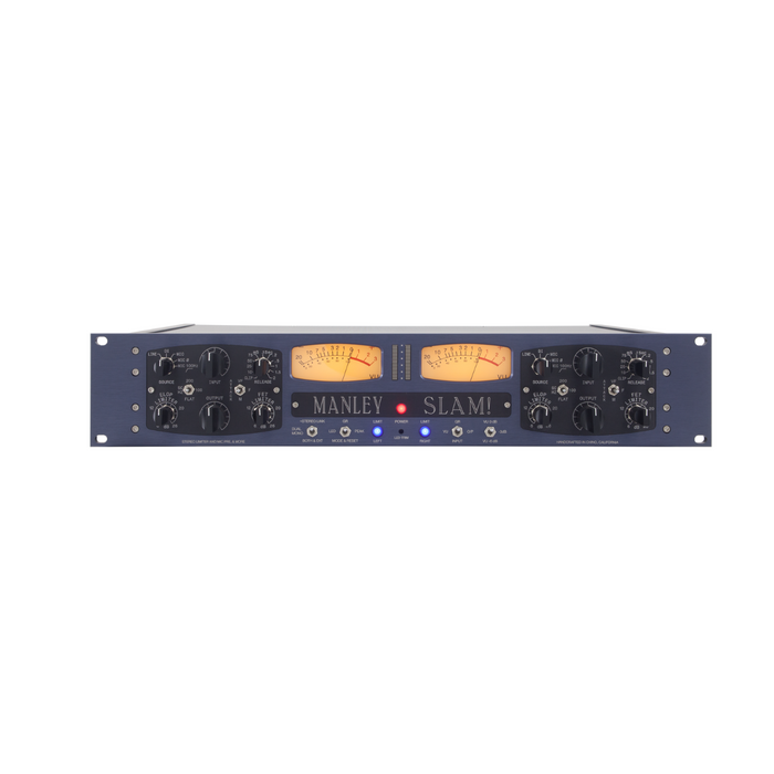 Manley Slam! Stereo Limiter and Mic Preamp