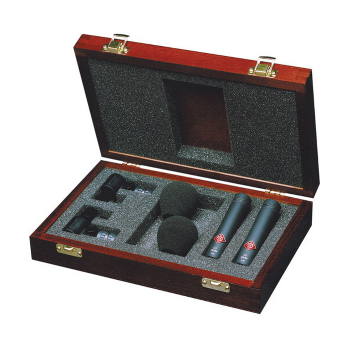 Neumann SKM 184 MT Par de micrófonos combinados (negro mate) 