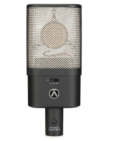 Austrian Audio OC16 Micrófono de condensador profesional con patrón cardioide (negro) 