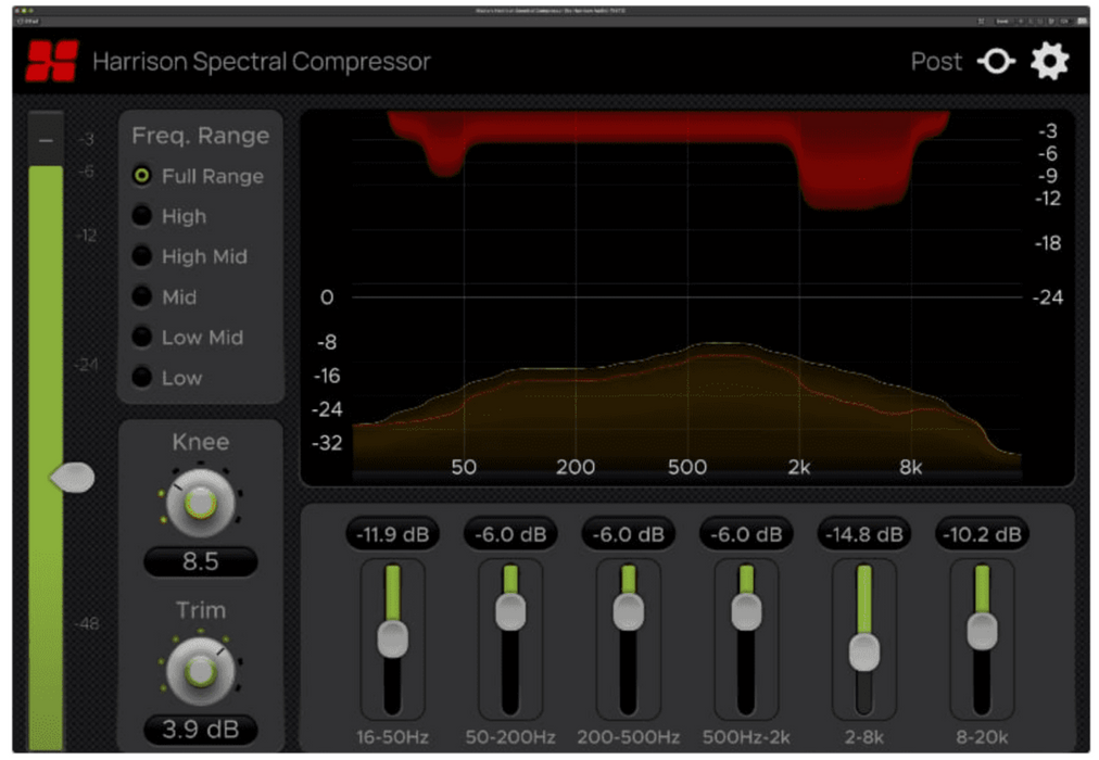Harrison MPC Spectral Compressor