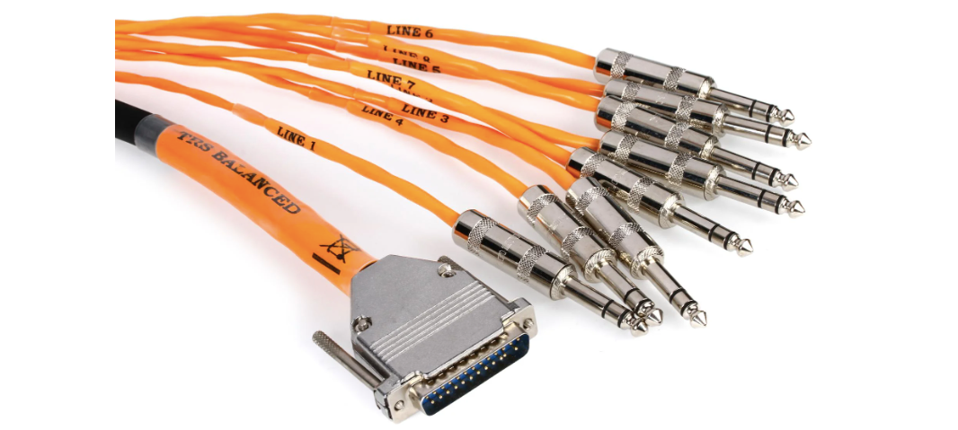 Cabo Avid DigiSnake DB-25 para TRS 1/4'' 1,2m
