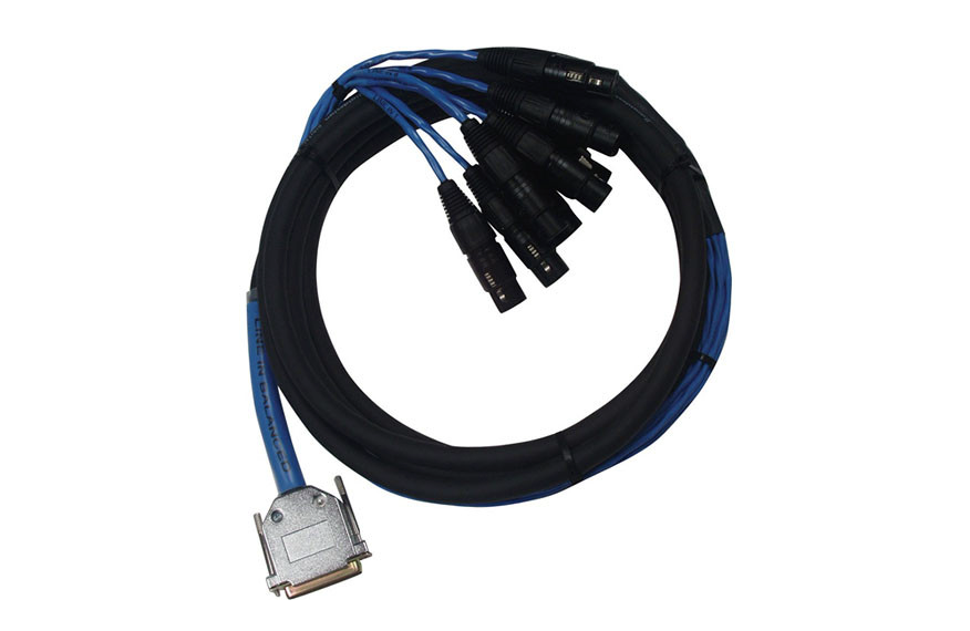 Avid DigiSnake DB-25 a XLR hembra cable 3,7m