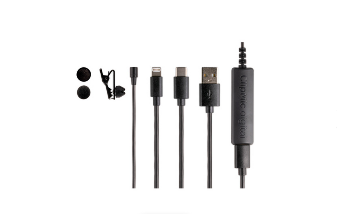 Apogee ClipMic Digital 2 Lavalier Microphone for iOS