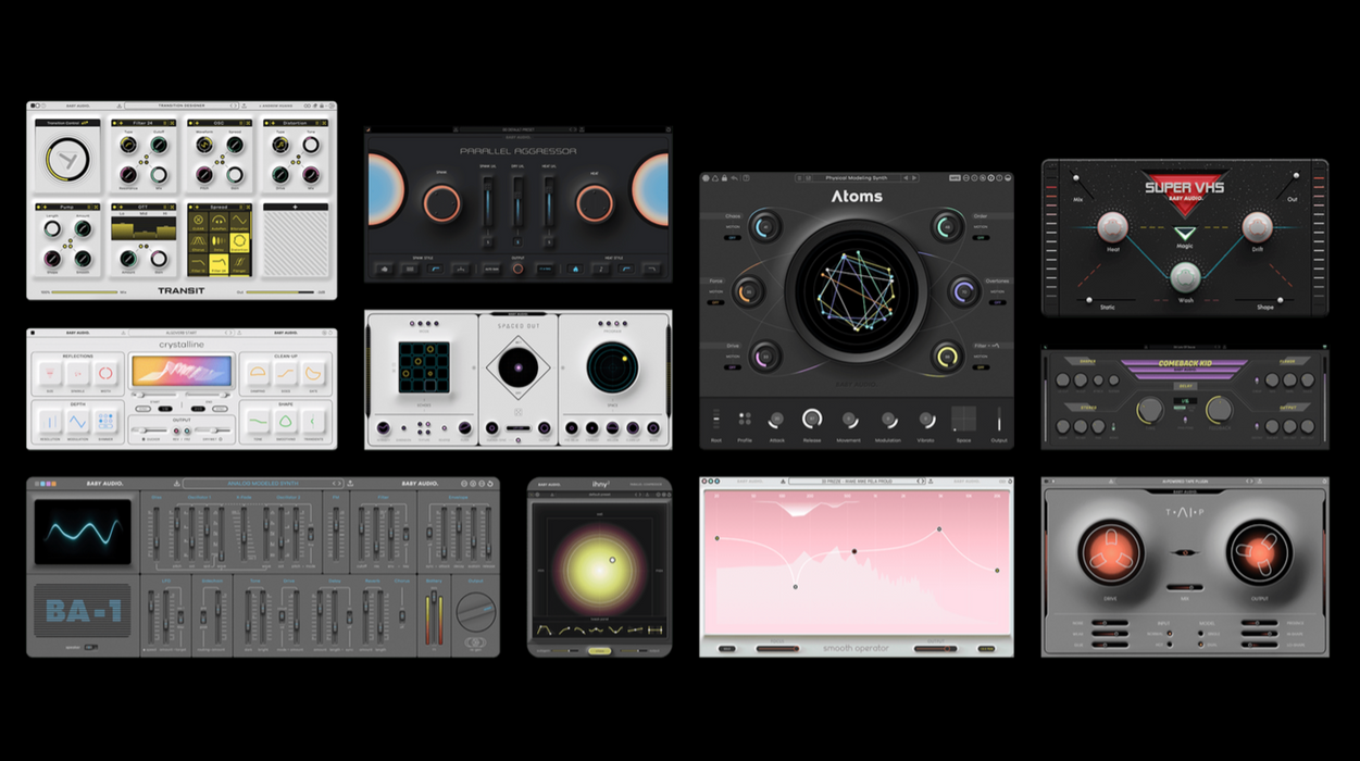 Paquete profesional de la industria del audio para bebés
