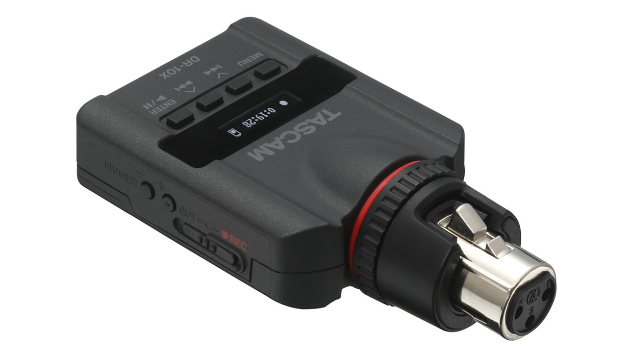 Grabador enchufable compacto TASCAM DR-10X XLR