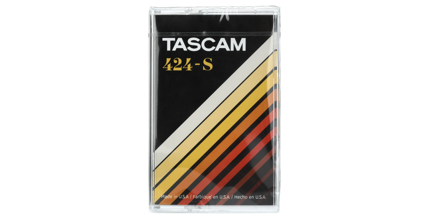 Cinta de casete de estudio en blanco de alta polarización TASCAM 424-S