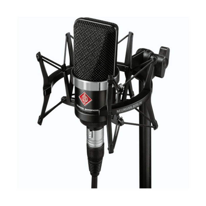 Neumann TLM 102 Set de micrófono de estudio (negro) 