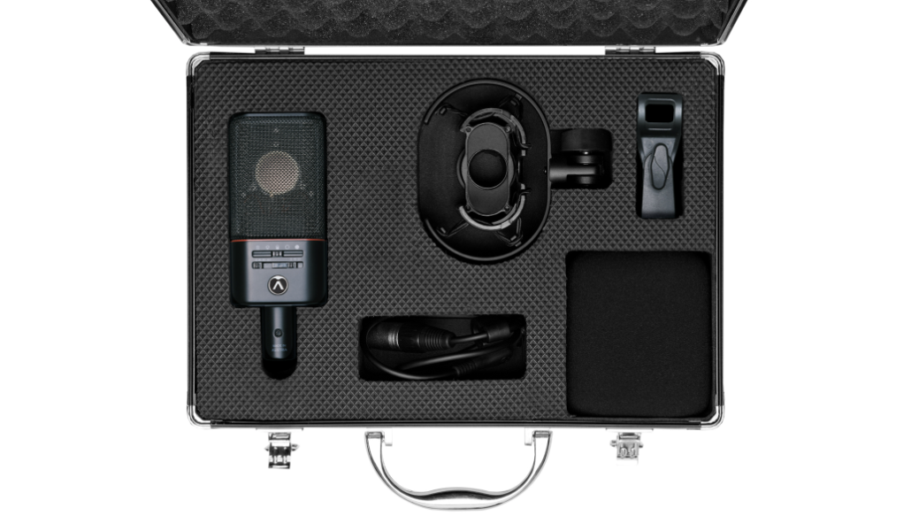 Austrian Audio OC818 Studio Micrófono de condensador profesional Conjunto multipatrón (Plata) 