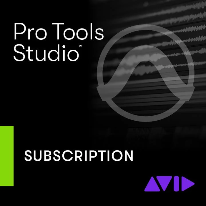 Avid Pro Tools Studio - Nueva suscripción - Licencia de 1 año