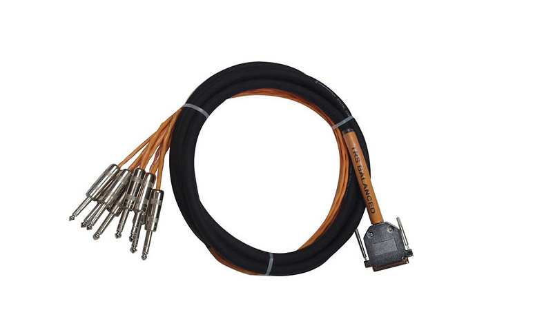 Cabo Avid DigiSnake DB-25 para TRS 1/4'' 1,2m