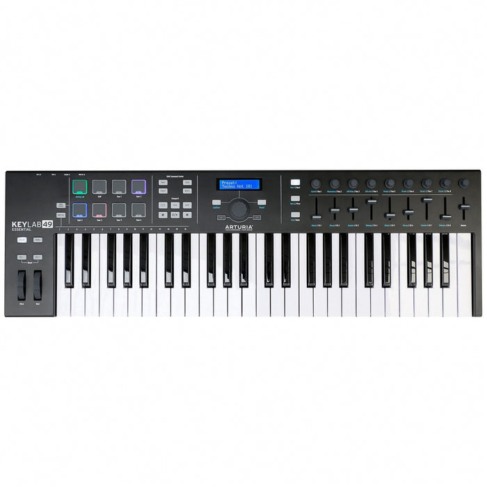 Arturia KeyLab Essential 49 USB 49 Key MIDI Controller (Black)