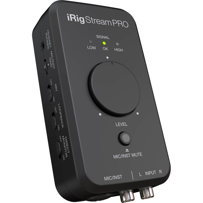 IK Multimedia iRig Stream Pro Interfaz de audio USB 4x2