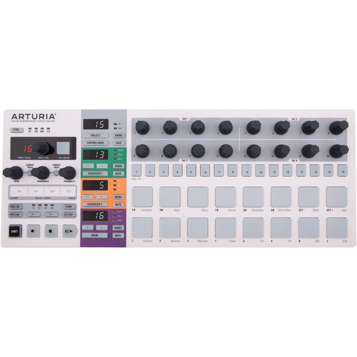 Controlador y secuenciador Arturia BeatStep Pro