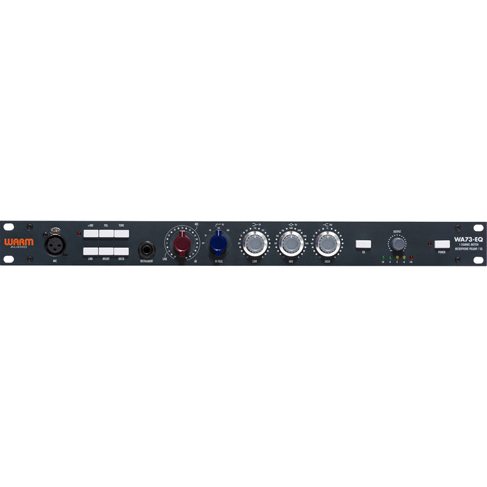 Pré-amplificador e equalizador de microfone Warm Audio WA73-EQ