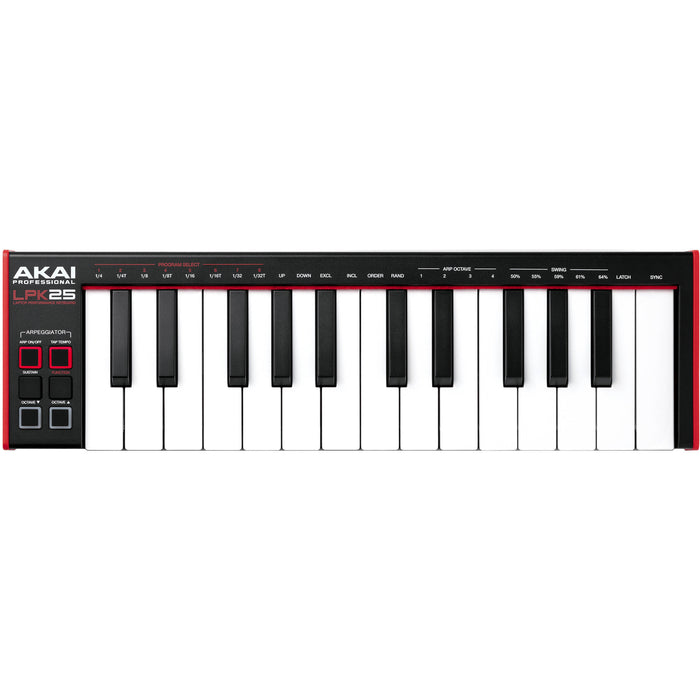 MIDI Controller Akai Pro LPK25 mk2 USB 25 keys