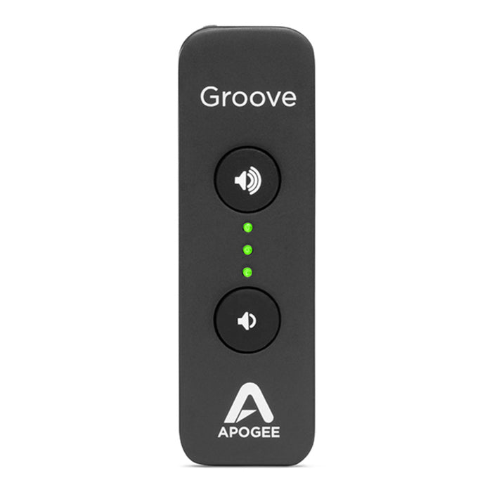Amplificador de auriculares portátil USB DAC y Apogee Groove