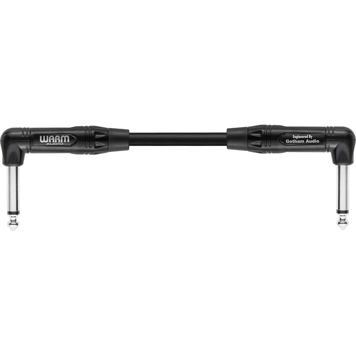 Warm Audio Pro-TS-2RT-Cable TS macho de ángulo recto de 6 pulgadas, 0,2 m