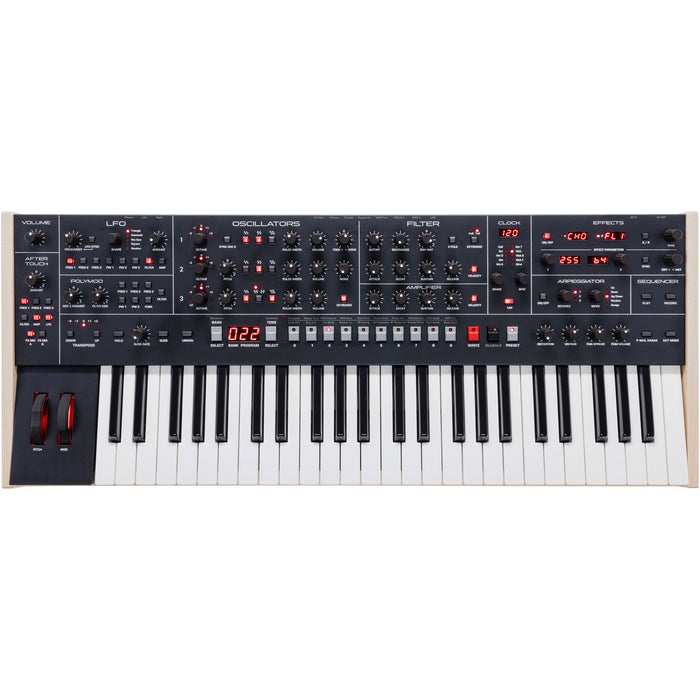 Polyphonic Analog Trigon-6 Sequential Synthesizer