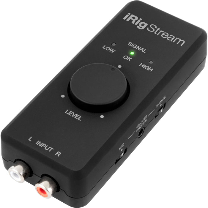 IK Multimedia iRig Stream Interfaz de audio USB 1x1