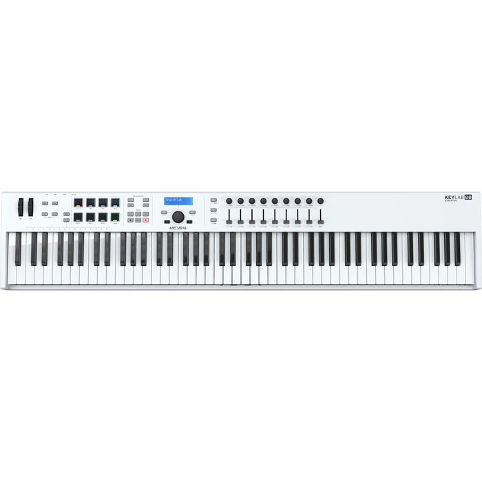 Arturia KeyLab Essential 88 USB MIDI Controller 88 Keys (White)