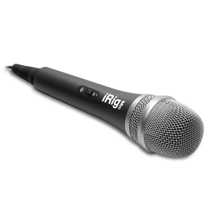 IK Multimedia iRig Micrófono de mano Micrófono de condensador cardioide