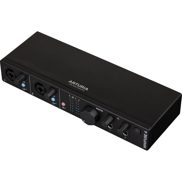 Arturia MiniFuse 4 USB-C 4x4 Audio Interface (Black)