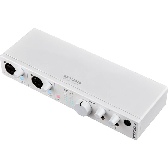 Arturia MiniFuse 4 USB-C 4x4 Audio Interface (White)