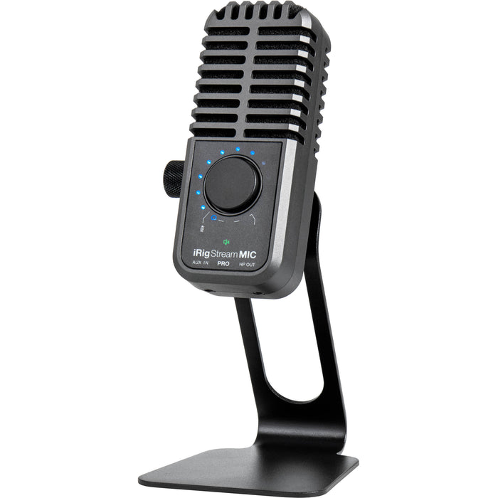 IK Multimedia iRig Stream Mic Pro micrófono condensador multipatrón mini-DIN
