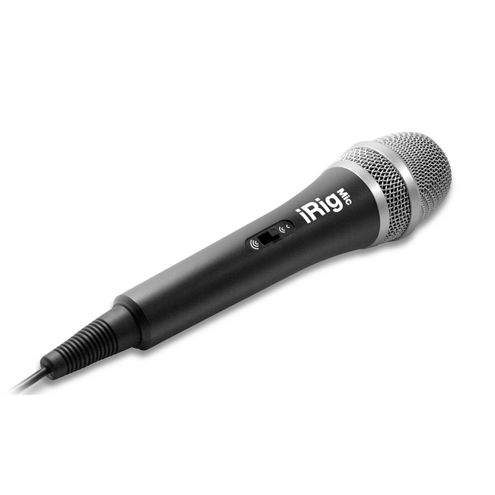 IK Multimedia iRig Micrófono de mano Micrófono de condensador cardioide