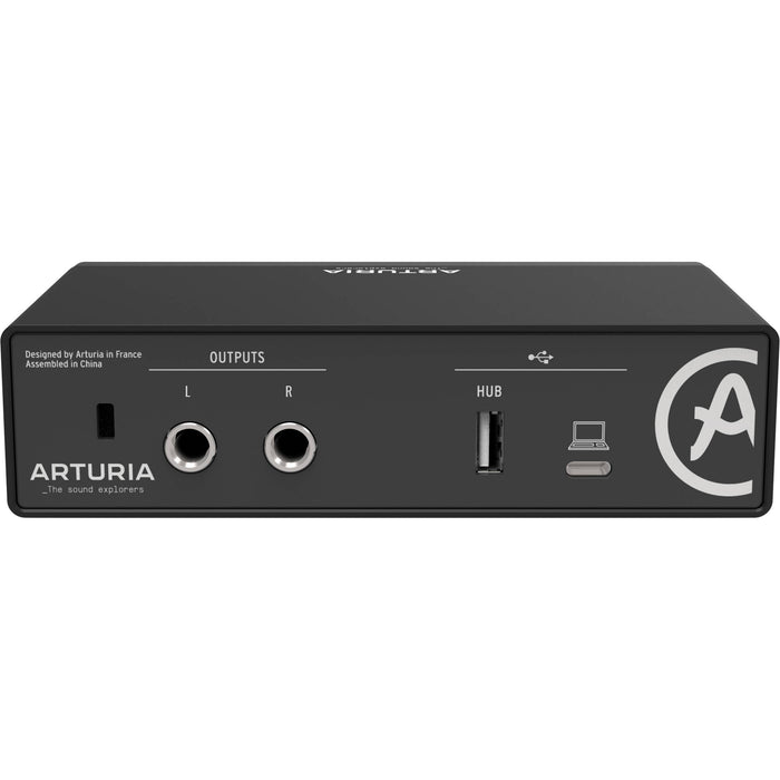 Arturia MiniFuse 1 USB-C 1x2 Audio Interface (Black)