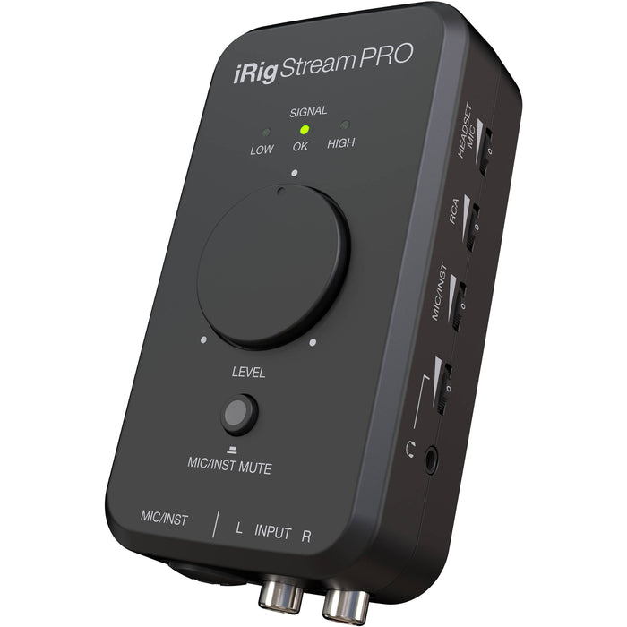 IK Multimedia iRig Stream Pro Interfaz de audio USB 4x2
