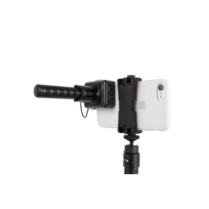 IK Multimedia iRig Mic Video Micrófono condensador de escopeta supercardioide