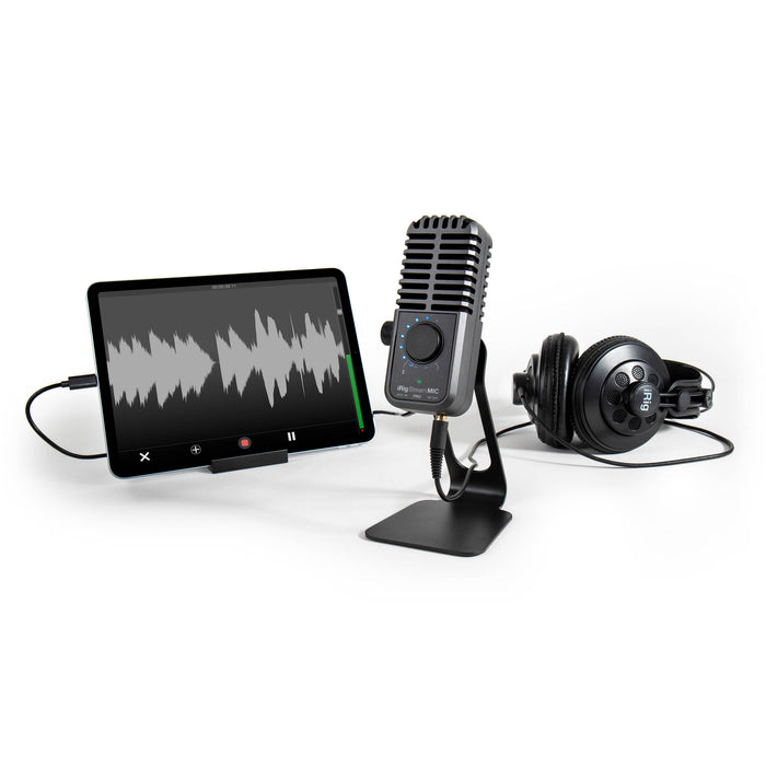 IK Multimedia iRig Stream Mic Pro micrófono condensador multipatrón mini-DIN